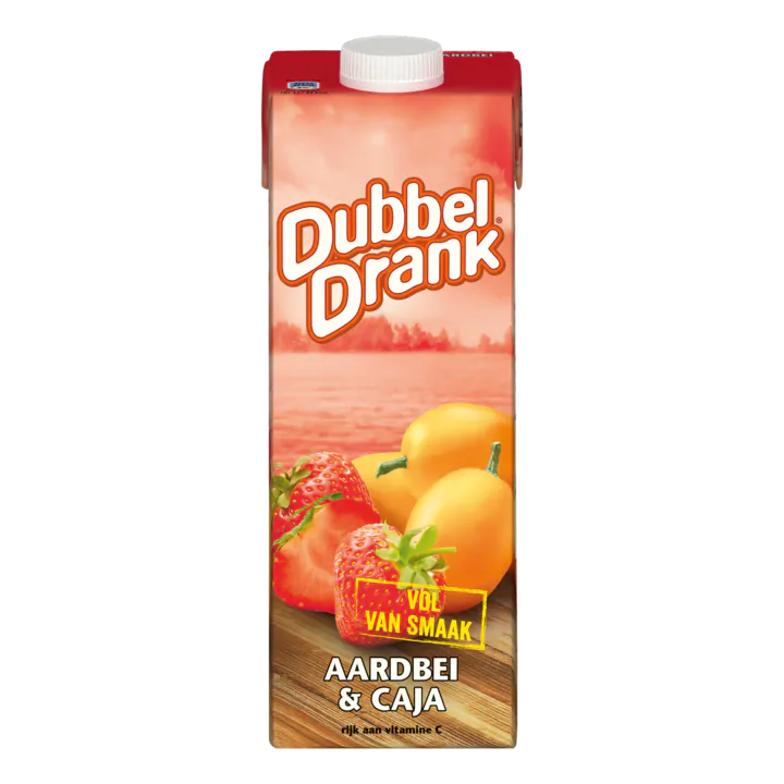 DubbelDrank Aardbei & Caja
