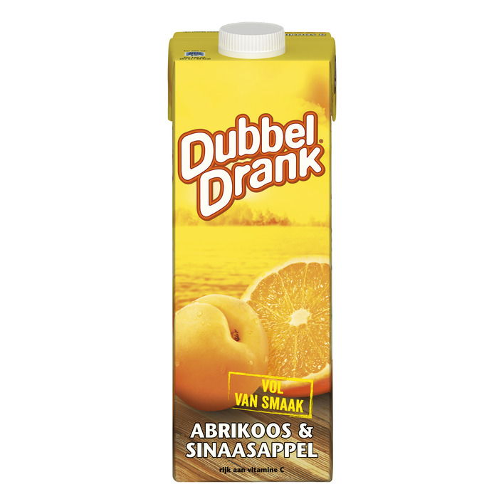 Dubbeldrank Abrikoos-sinaasappel