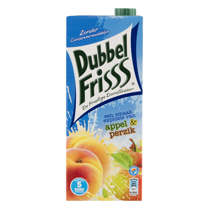 DubbelFrisss Appel & perzik