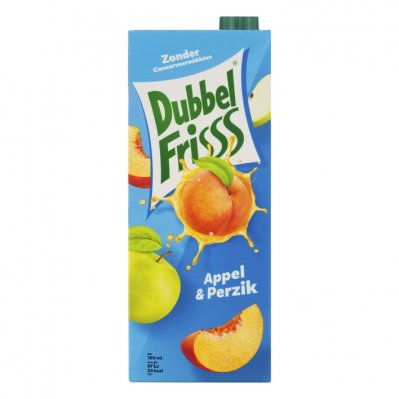 DubbelFrisss Appel & perzik