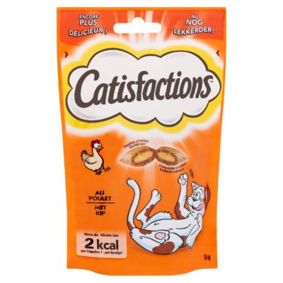 Catisfactions Kattensnacks Kip 60 g