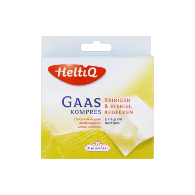 HeltiQ Gaaskompres Medium