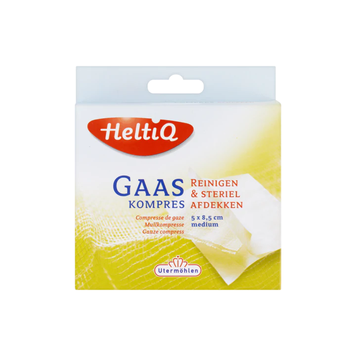HeltiQ Gaaskompres Medium