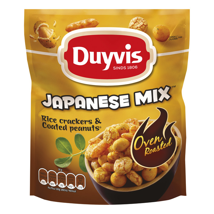 Duyvis Oven roasted Japanse borrelmix