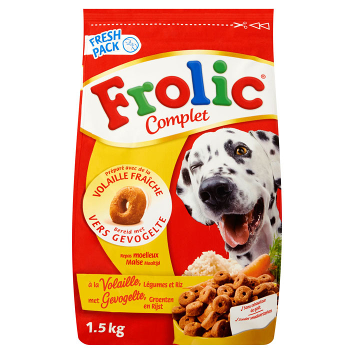 Frolic Hondenvoer gevogelte, groenten & rijst
