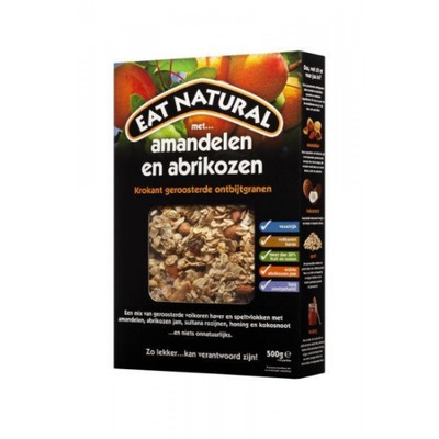 Eat Natural Ontbijtgranen amandel en abrikoos