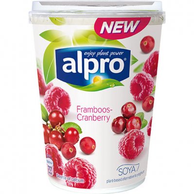 Alpro Plantaardig framboos cranberry