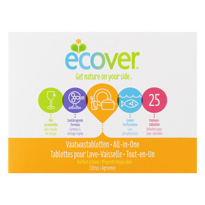 Ecover Vaatwastabletten all-in-one citrus