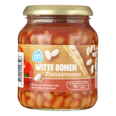 Huismerk Witte bonen in tomatensaus