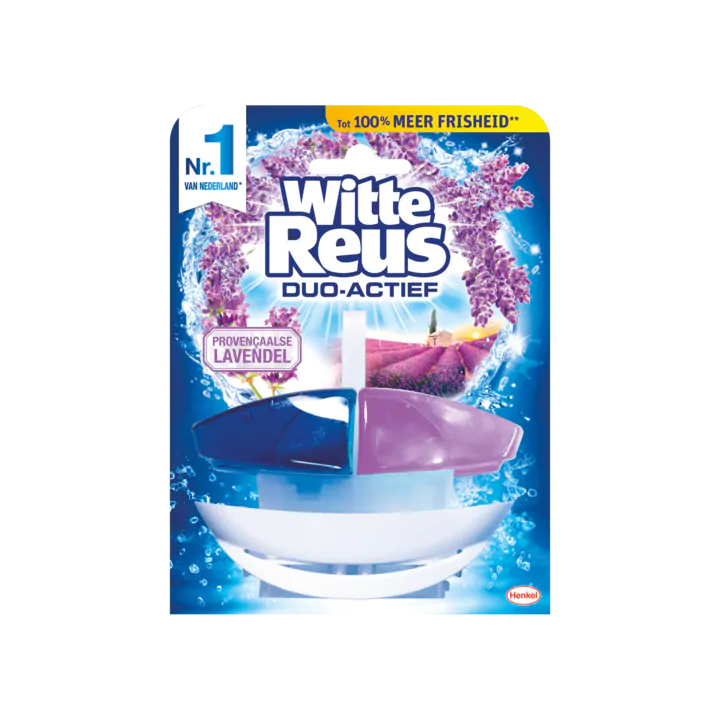 Witte Reus Duo actief lavendel toiletblok