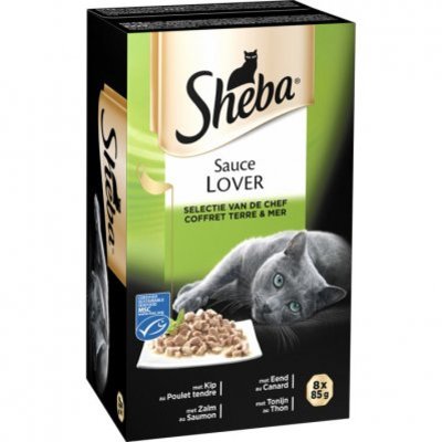 Sheba Kattenvoer nat selectie van de chef