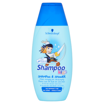 Schwarzkopf Kids Jongens Piraat Shampoo & Douchegel 250 ml