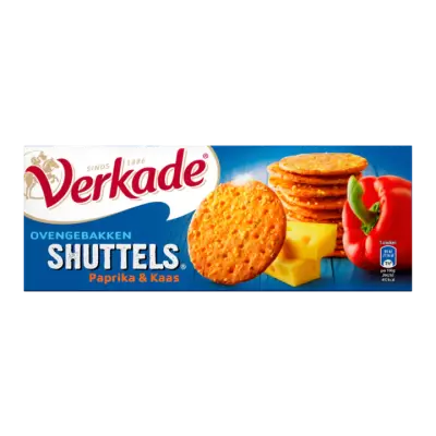Verkade Shuttels Paprika & Kaas