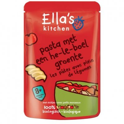 Ella's Kitchen Pasta met een he-le-boel groente 8+ mnd