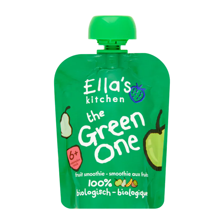 Ella's Kitchen The Green One Fruit Smoothie 6+ Maanden