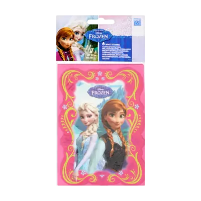 Disney Frozen 6 Uitnodigingen