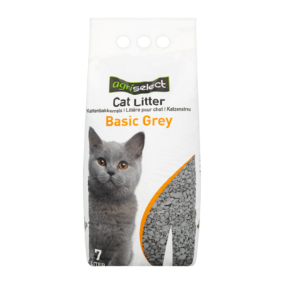 Agriselect Kattenbakkorrels Basic Grey