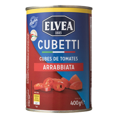 Elvea Cubetti tomatenblokjes arrabbiata