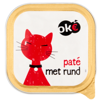 Budget Huismerk Kat pate rund