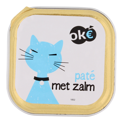 Budget Huismerk Kat pate zalm