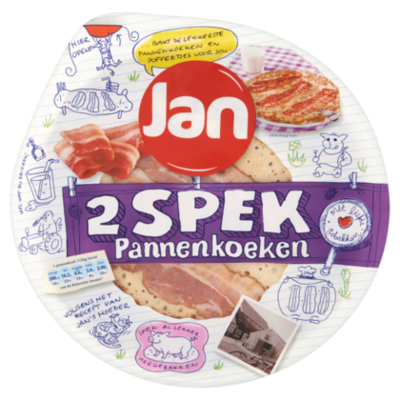 Jan Pannenkoeken met spek