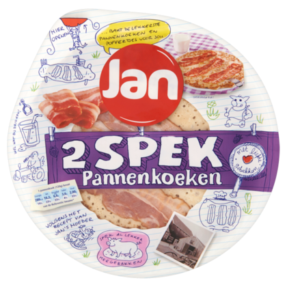 Jan Pannenkoeken met spek