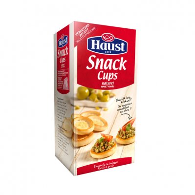 Haust Snack cups naturel rond
