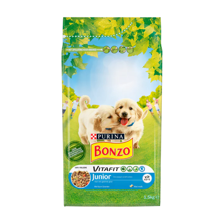 Bonzo Vitafit Junior met Kip en Groenten