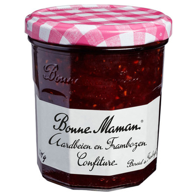 Bonne Maman Aardbei en frambozen confituren