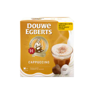 Douwe Egberts Cappuccino Koffiecups