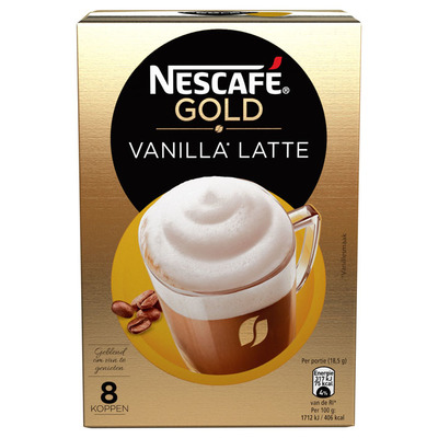 Nescafé Gold vanilla latte