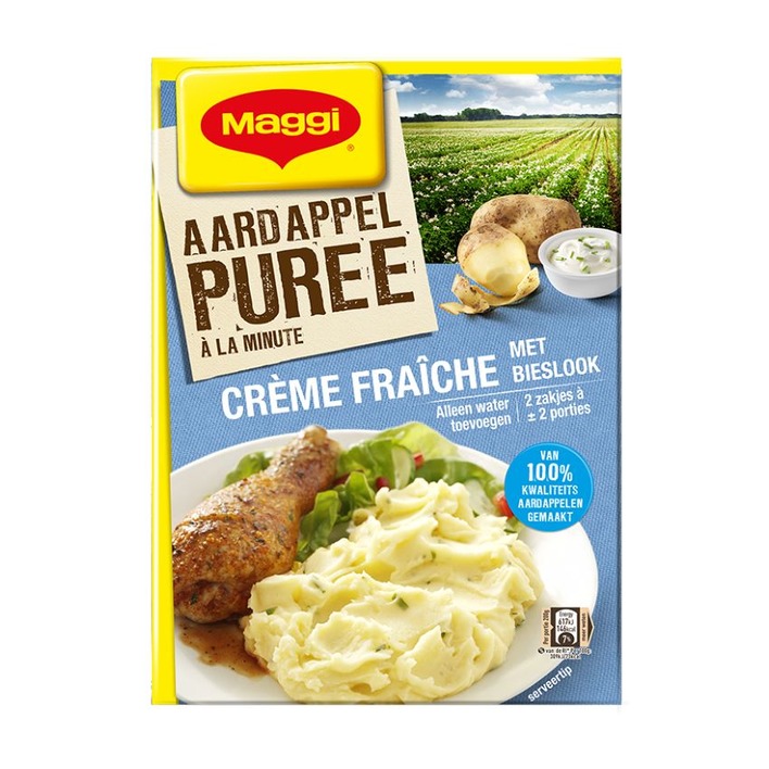 Maggi Aardappelpuree à la minute crème fraîche