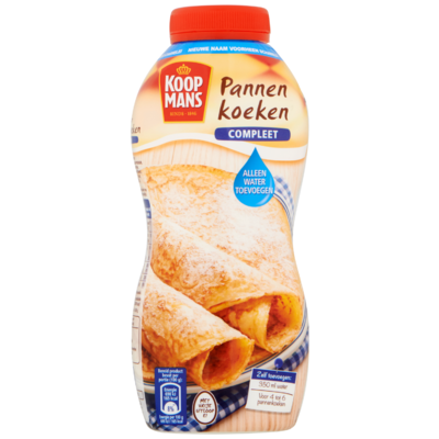 Koopmans Pannenkoekenmix shaker scharrelei