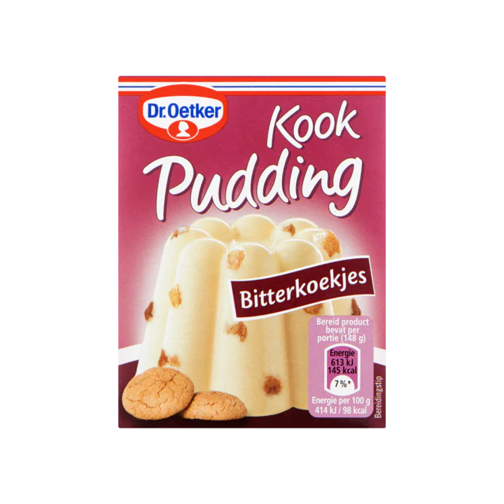 Dr. Oetker Kook Pudding Bitterkoekjes