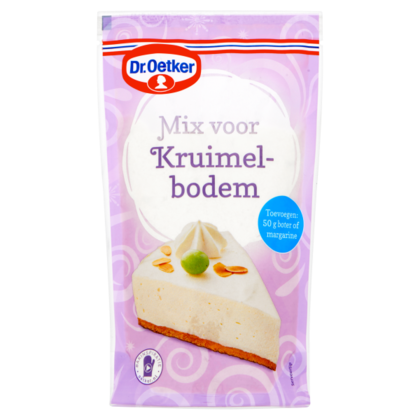 Dr. Oetker mix voor kruimelbodem