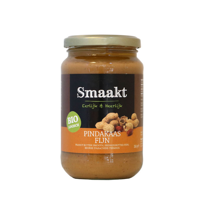 Smaakt Pindakaas fijn bio