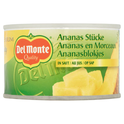 Del Monte Ananasstukjes met sap