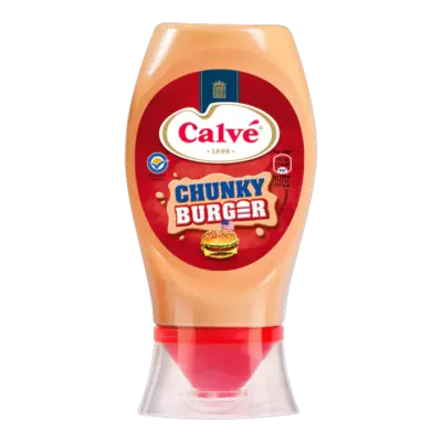 Calvé Saus Squeeze Chunky Burger