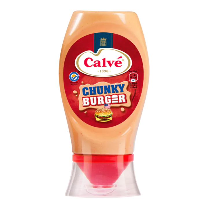 Calvé Saus Squeeze Chunky Burger