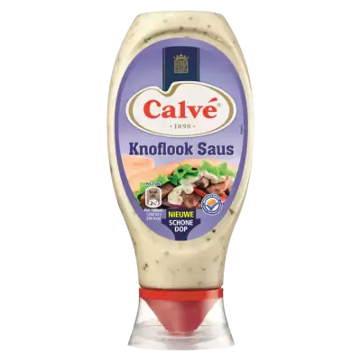 Calvé Saus Squeeze Knoflook