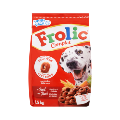 Frolic Hondenvoer Droog Rund, Worteltjes & Granen