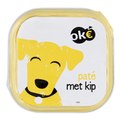 Budget Huismerk Natvoer pate kip
