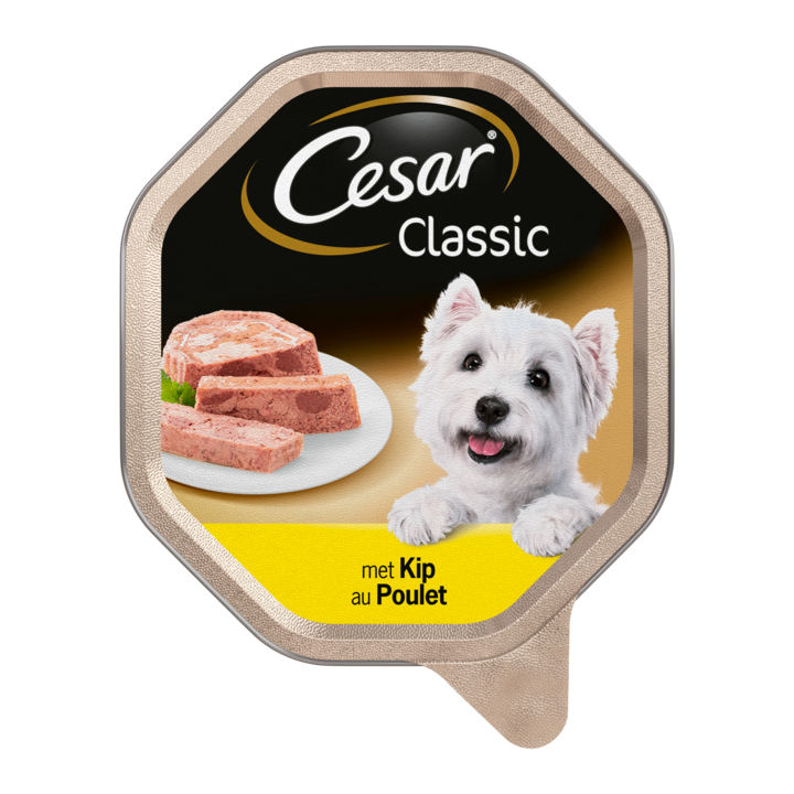 Cesar Hondenvoer Nat Classic Kip Kuipje