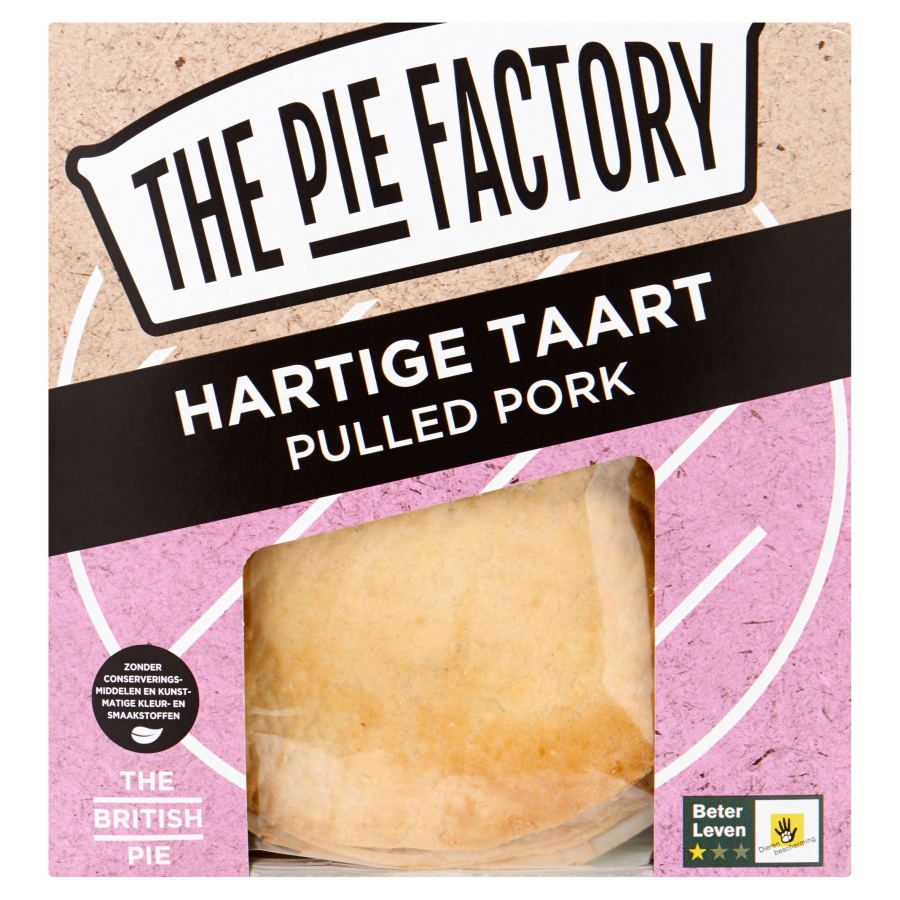 The pie factory Pulled pork pie