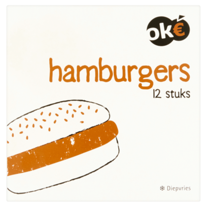 Budget Huismerk Hamburgers
