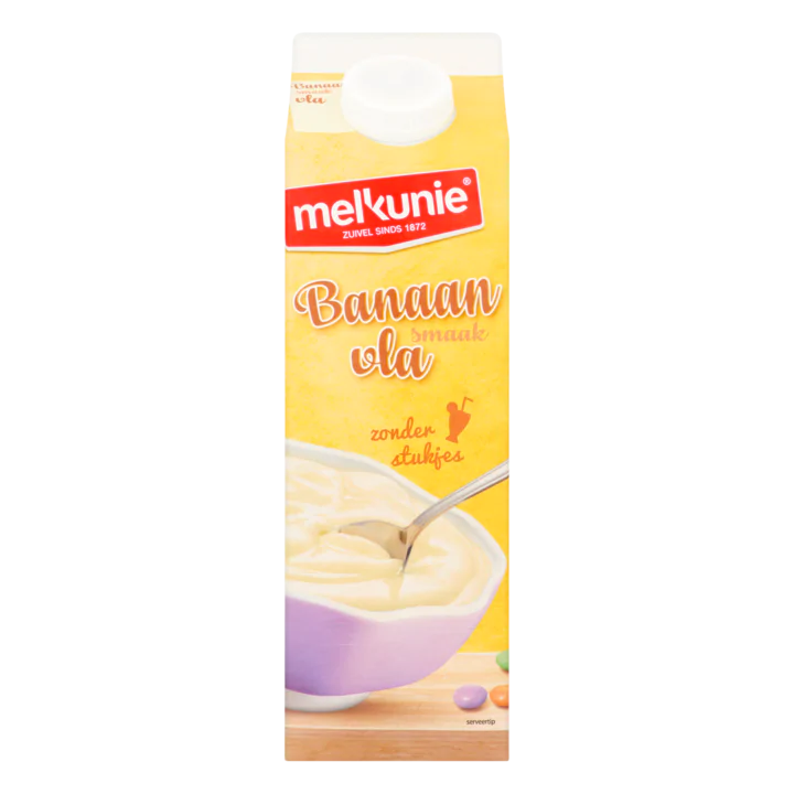 Melkunie Banaansmaak Vla