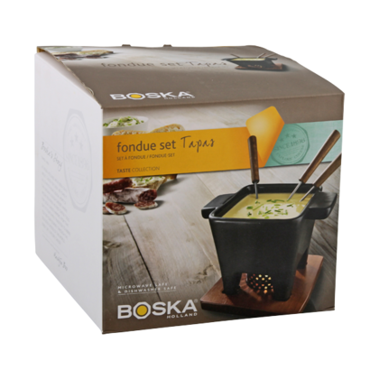 Boska Tapas kaasfondue pan zwart