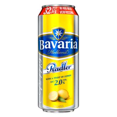 Bavaria 2.0% Radler Citroen Blik Bier