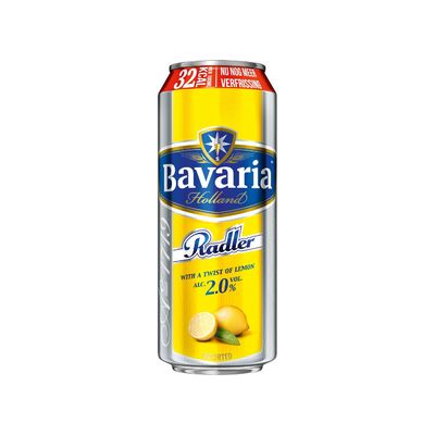 Bavaria 2.0% Radler Citroen Blik Bier