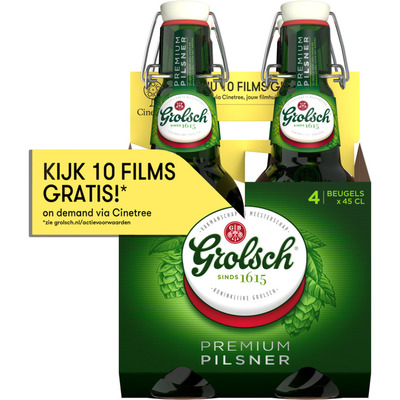 Grolsch Premium pilsner beugelfles